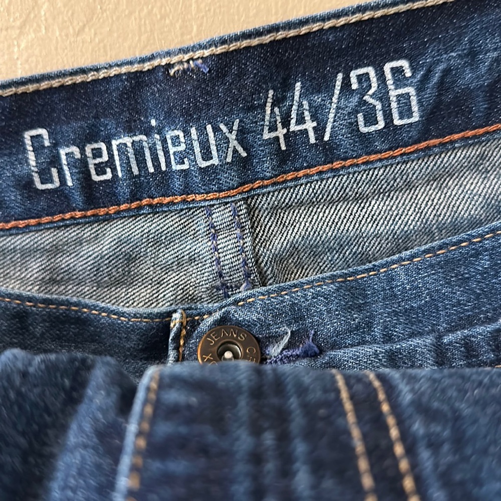Two - CREMIEUX MENS TALL JEANS 44/36 RELAXED FIT - 2 Pairs
